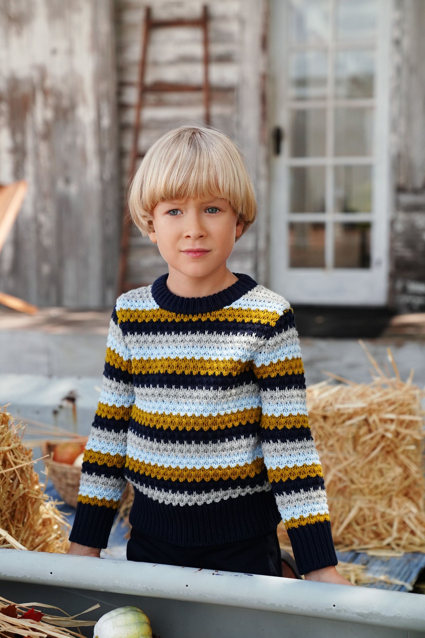 Chunky Knit Mustard Sweater