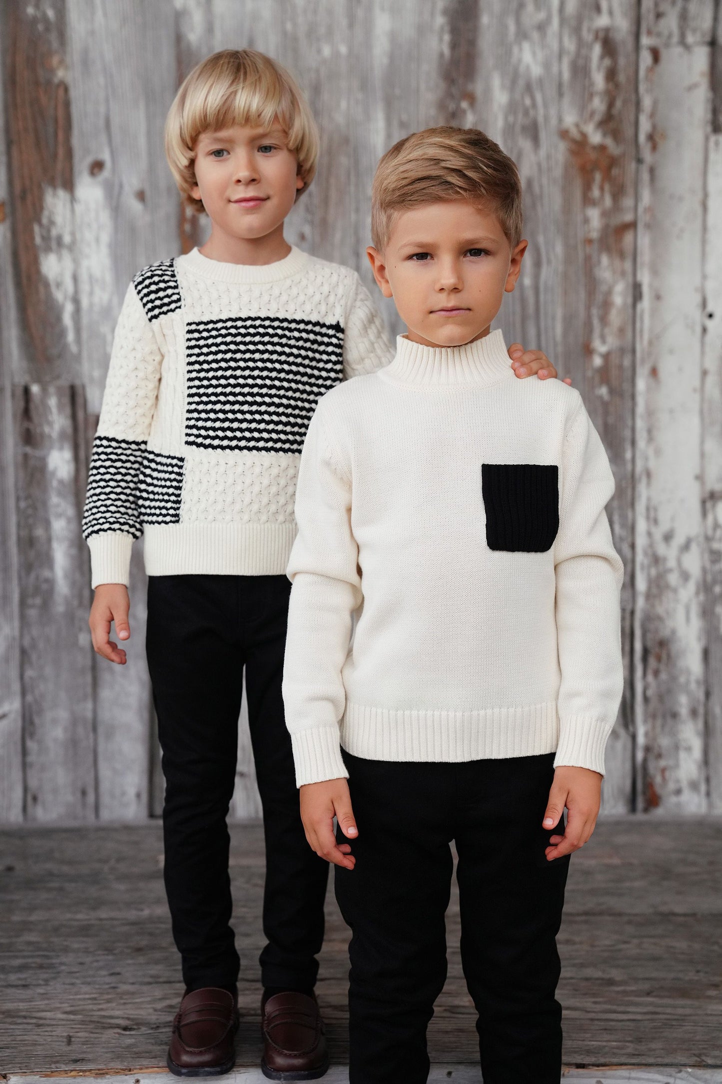 Butter Ribbed Pocket Turtleneck