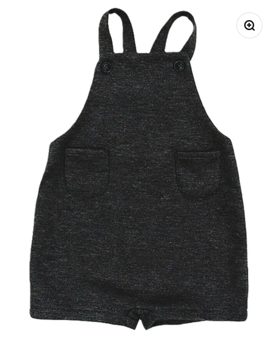 Wade charcoal romper FW25