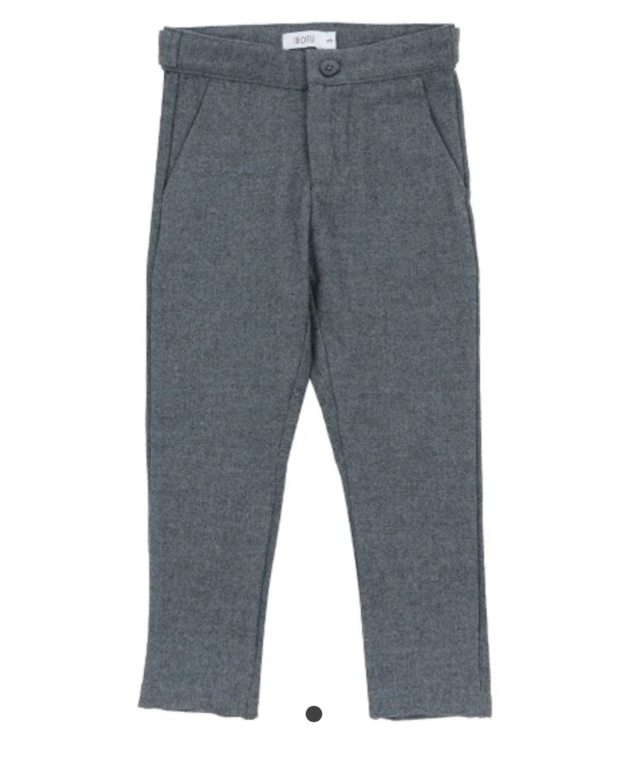 Gus dove grey pants FW25