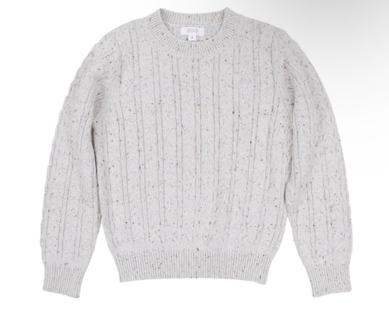 Nico Dove Grey Speckled Sweater