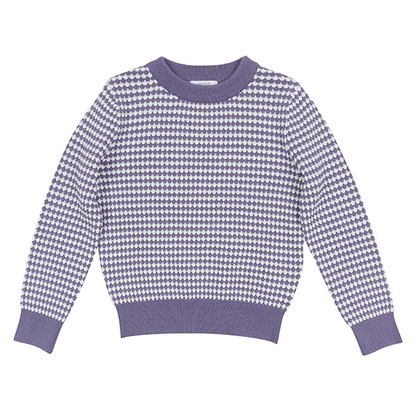 Saul Lavender Long Sleeve Sweater SS26