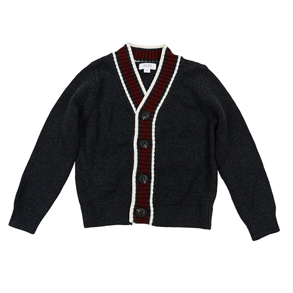 Ty charcoal cardigan FW25