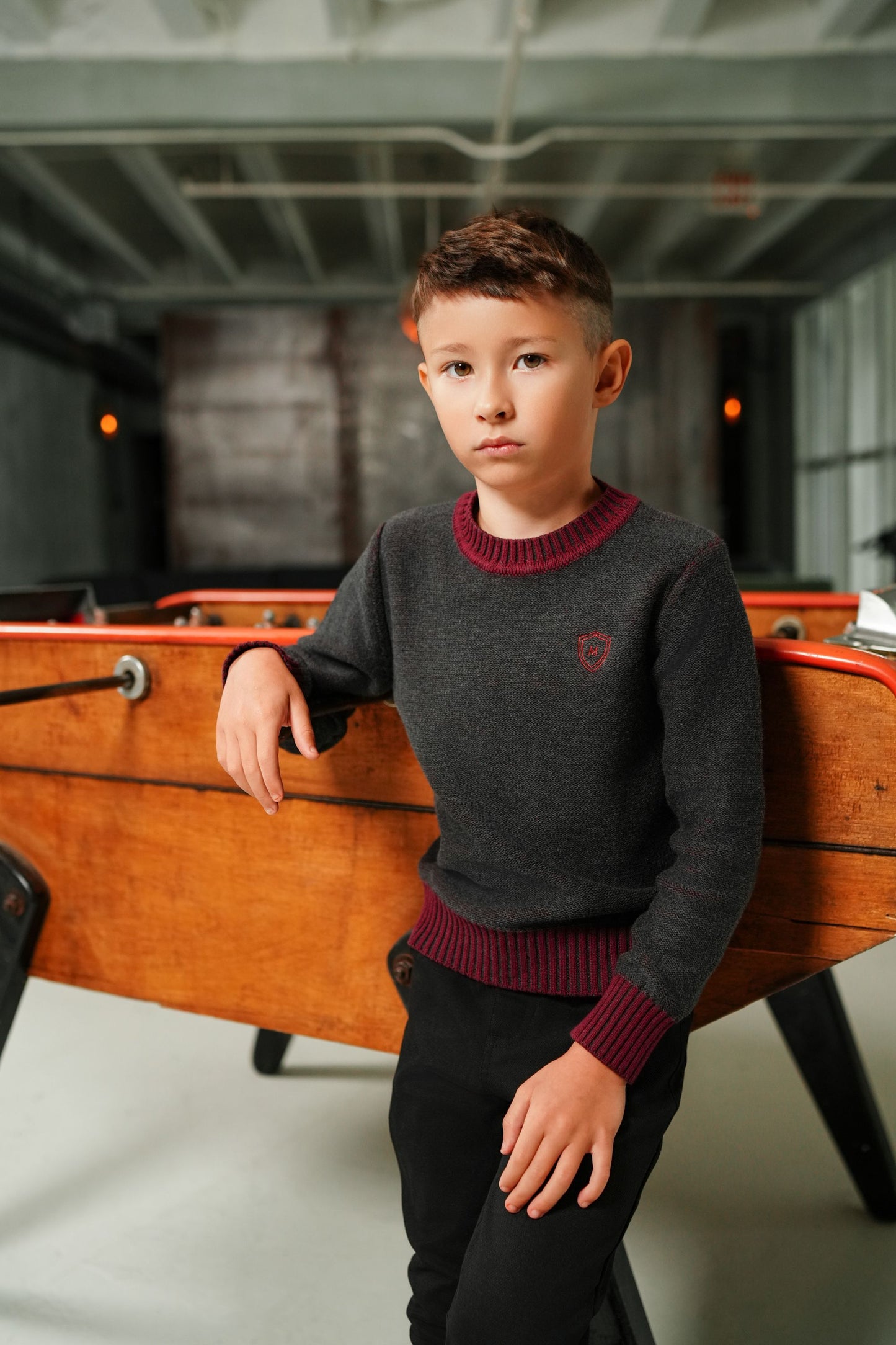 Alex wine Sweater FW24