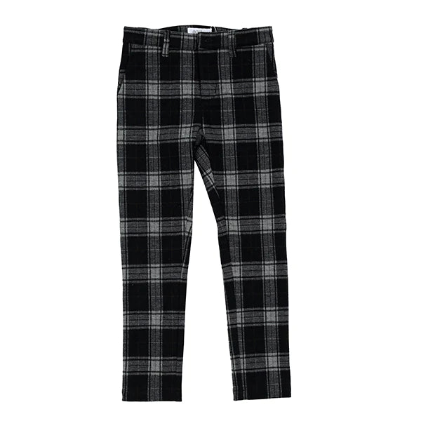 Kai navy plaid pants