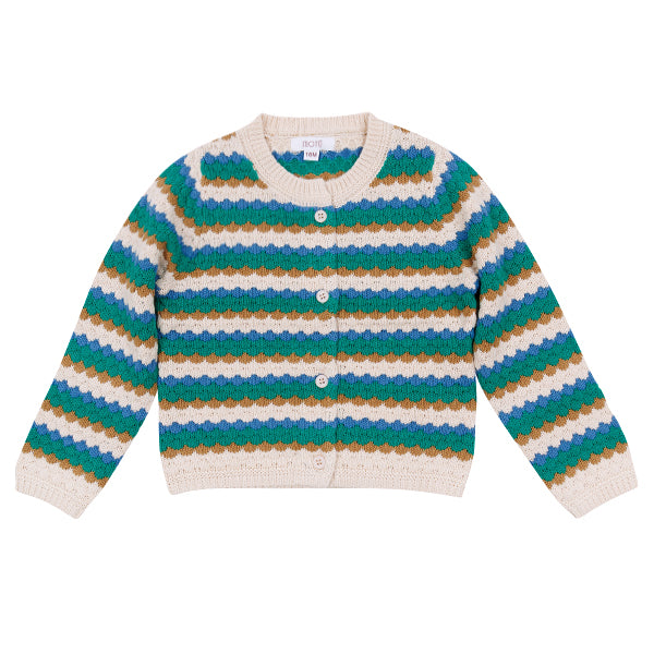 Blaine Green Cardigan SS26