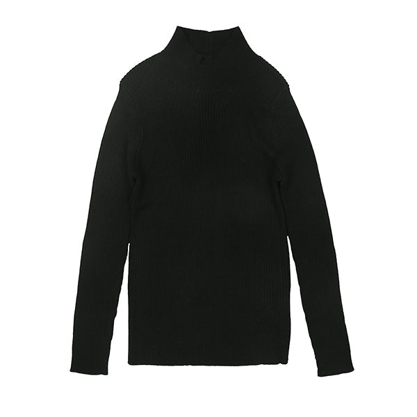 Basic black turtleneck