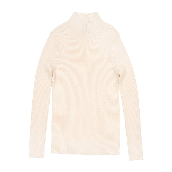Basic ivory turtleneck
