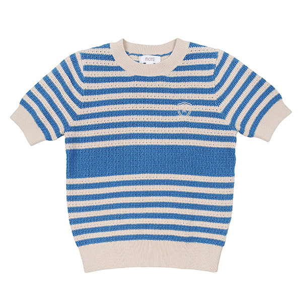 Ezra true blue sweater