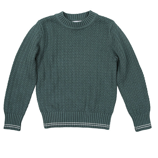 David pale pine sweater