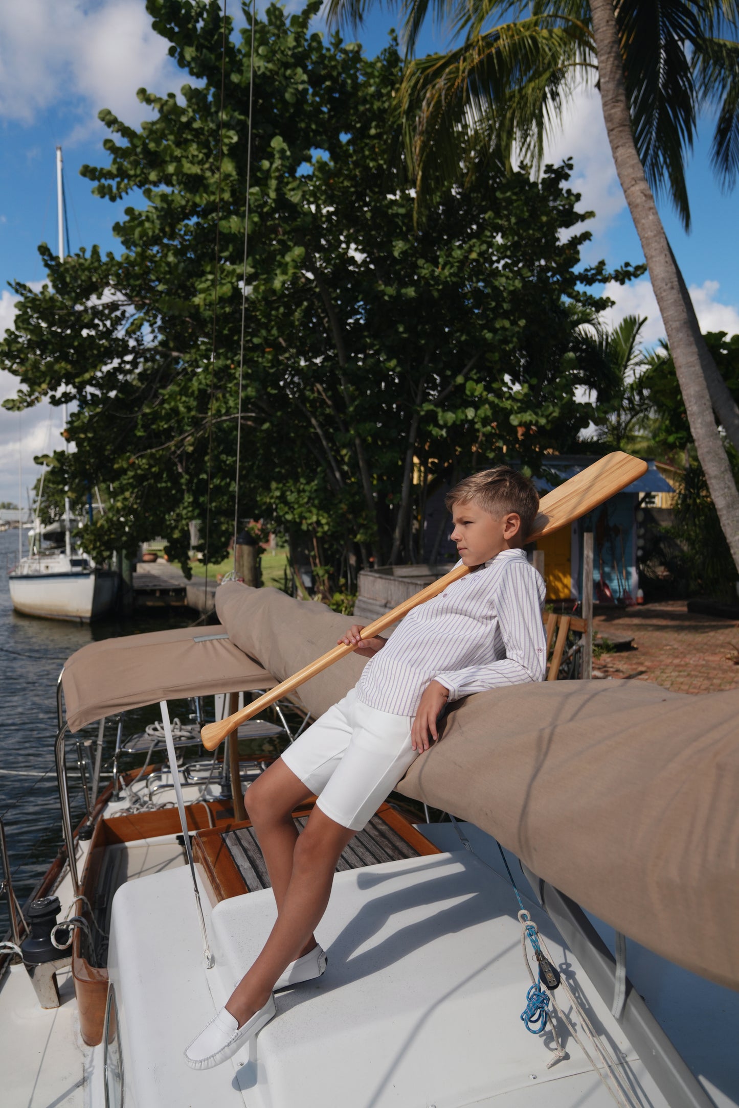 Levi Lavender Stripe Shirt SS26