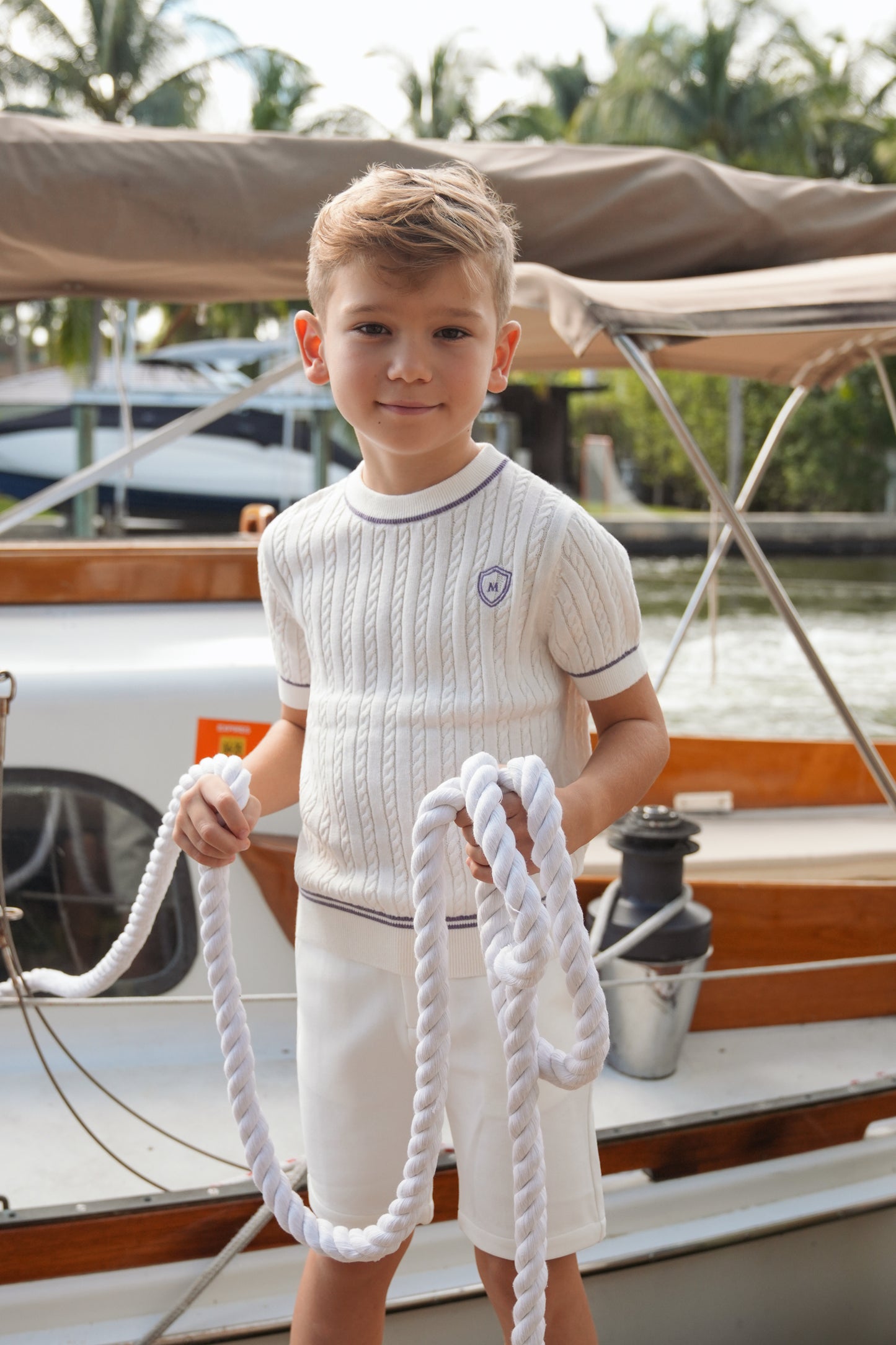 Shane Cable Emblem Sweater SS26