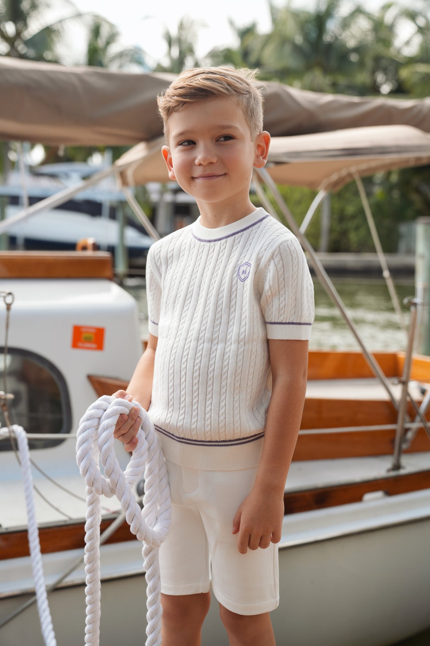 Shane Cable Emblem Sweater SS26