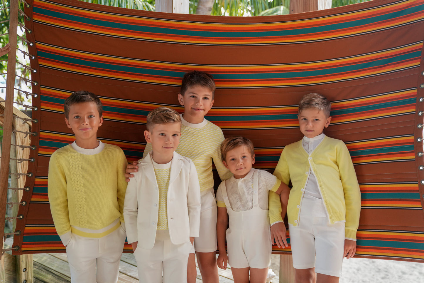 Heath Cable Pale Yellow Sweater SS26