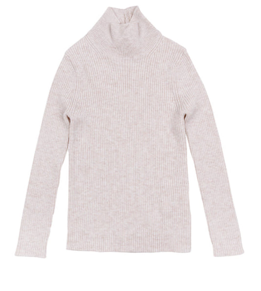 Dean ivory basic turtleneck FW25