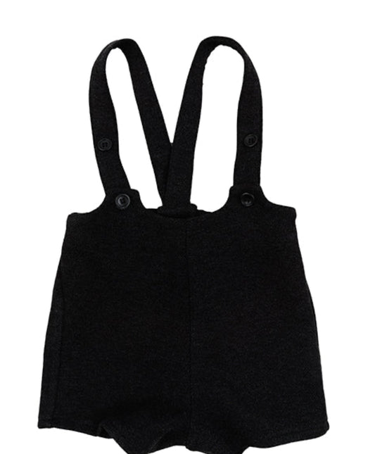 Glen charcoal overalls FW25