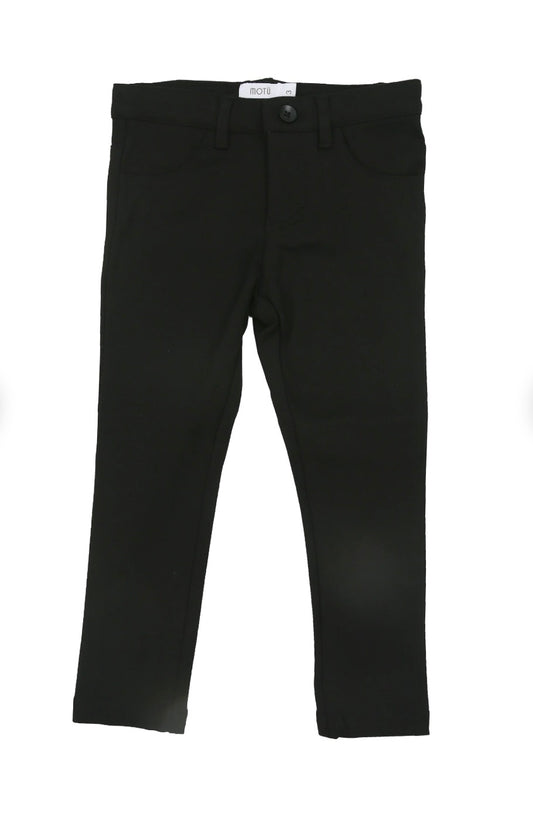 Noel Black Stretch Pants SS26