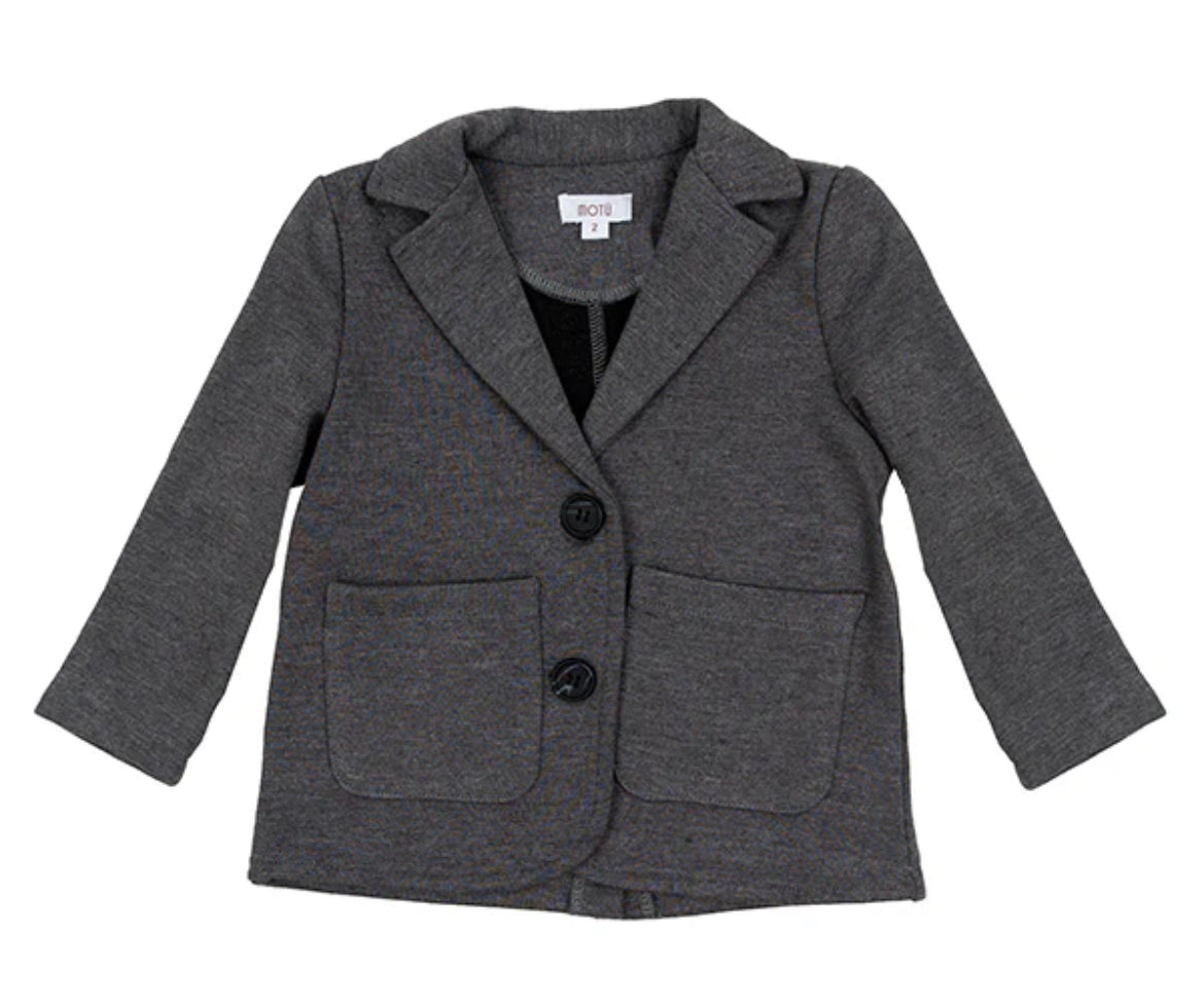 Jace dove grey blazer FW25