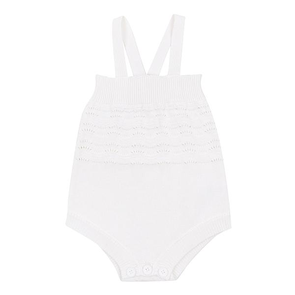 Jerry white romper SS26