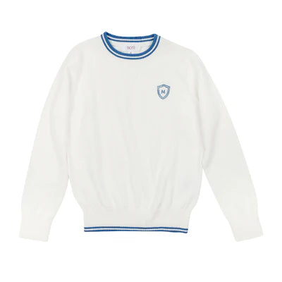 Arlo true blue long sleeve sweater SS25