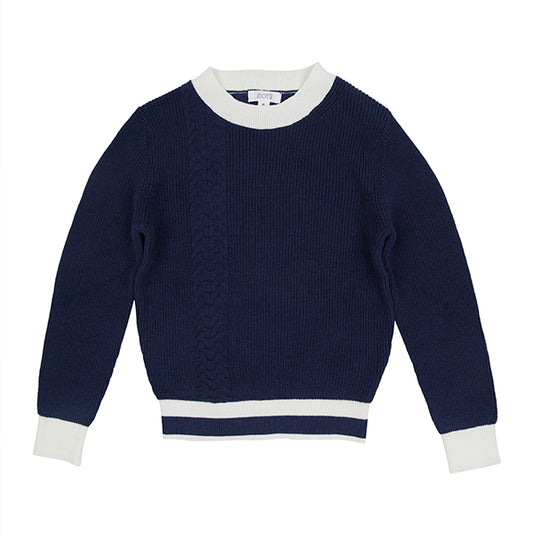 Heath Cable Midnight Sweater SS26