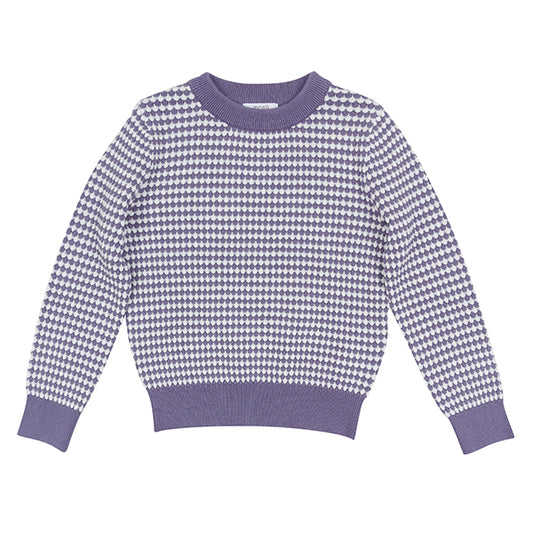 Saul Lavender Long Sleeve Sweater SS26