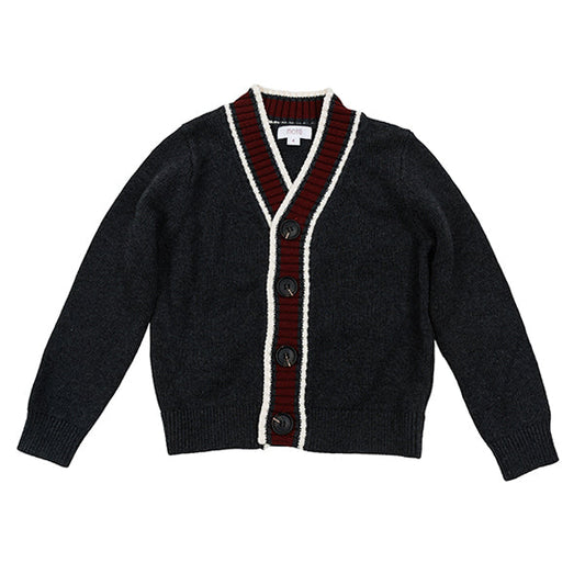 Ty charcoal cardigan FW25