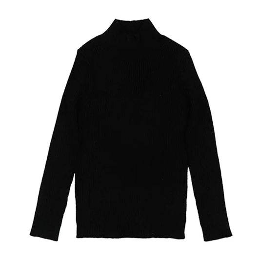 Dean black basic turtleneck FW26