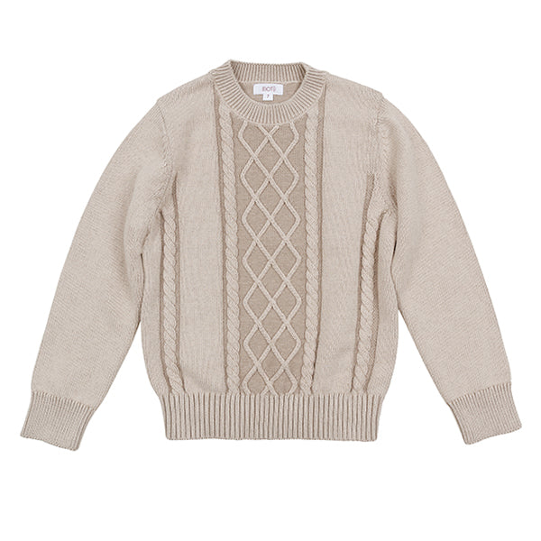 Brock oat sweater FW25