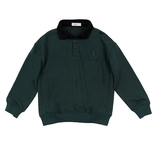 Leo forest polo sweatshirt FW25