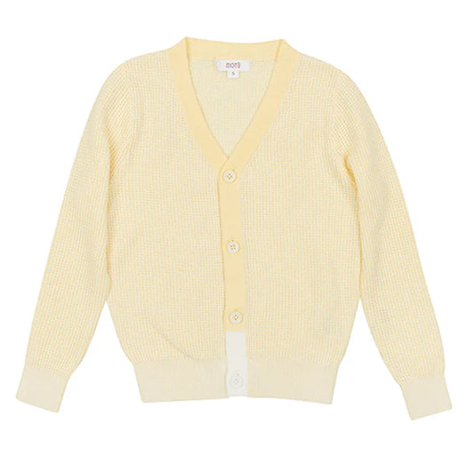 Jack pale yellow cardi SS25