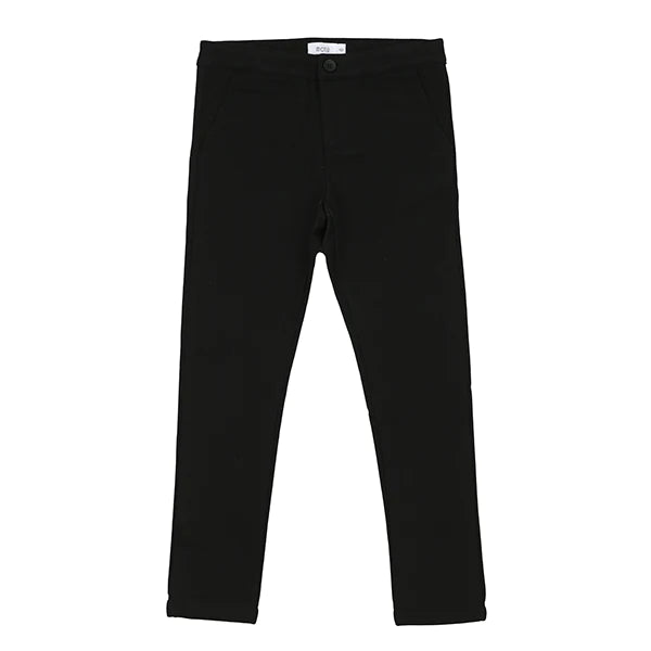 Ethan wool black pants