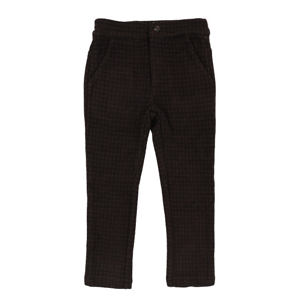 Easton cocoa plaid pants FW26