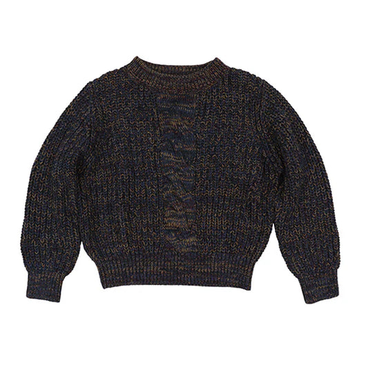 Blaise midnight center front cable bloomer set FW26