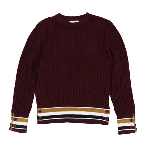 Wells wine sweater FW26