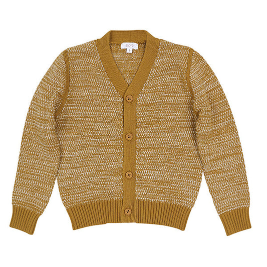 Sawyer mustard cardigan FW26