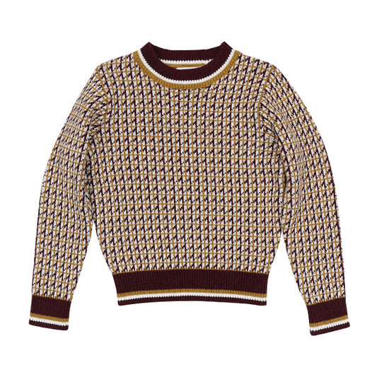 Rowan mustard sweater FW26