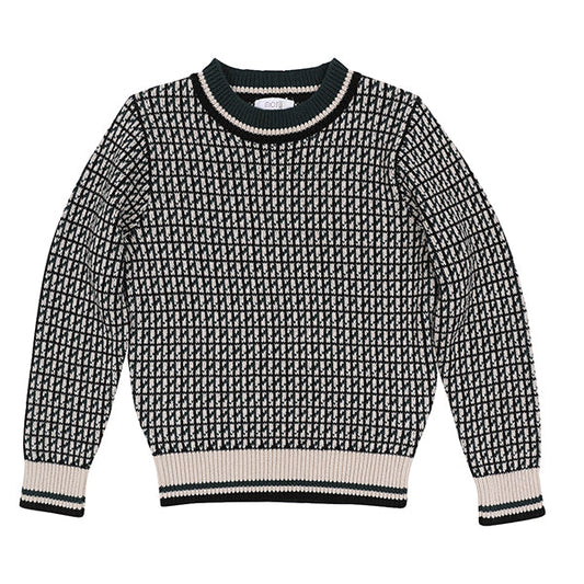 Rowan teal sweater FW26