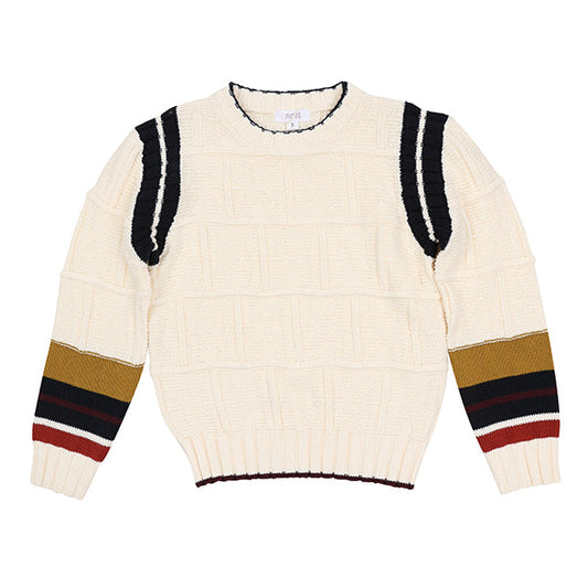 Fred multi detailed sweater FW26