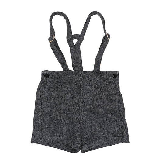 Beck charcoal overalls FW26