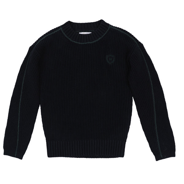 Rex midnight piped sweater FW26