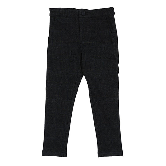 Hudson black plaid pants FW26