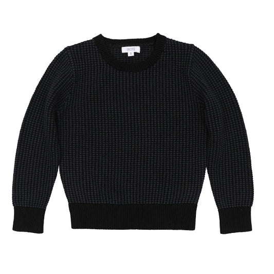Beck blue sweater FW26