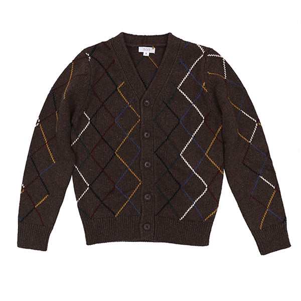 Reni cocoa cardigan FW26