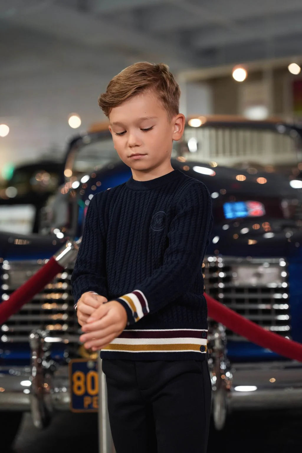 Wells midnight sweater FW26