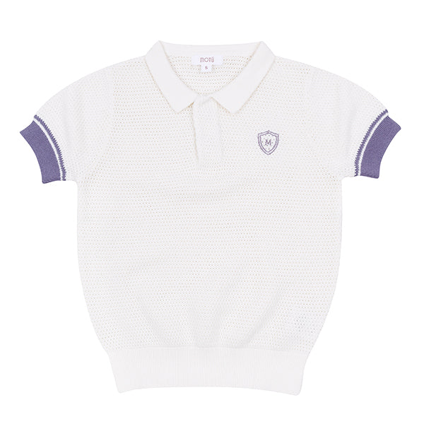 Roy Lavender Collar Polo SS26