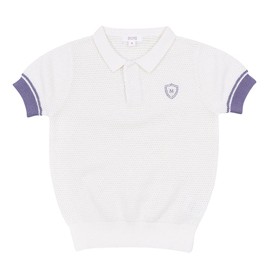 Roy Lavender Collar Polo SS26
