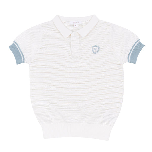Roy Sky Blue Collar Polo SS26
