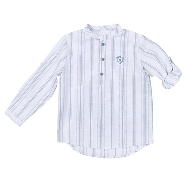 Levi Light Blue Stripe Shirt SS26