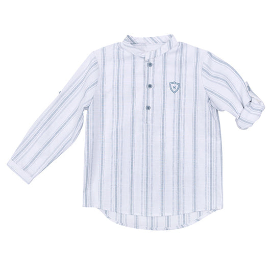 Levi Light Blue Stripe Shirt SS26